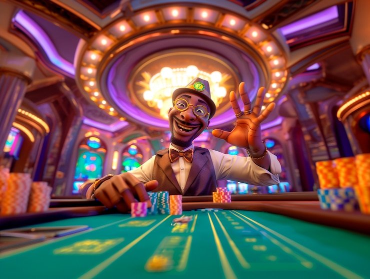 Mega Sevens slot game interface on pagoda slot showing reel layout and payout table